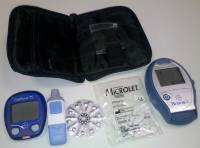 Blutzuckermessgerät und Insulin Pen